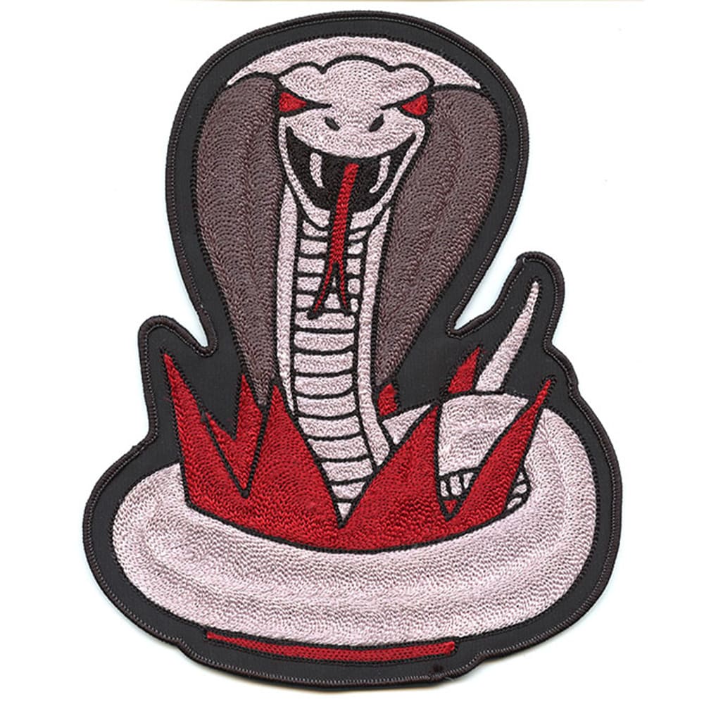 Single patch example cobra with crown, multi-color